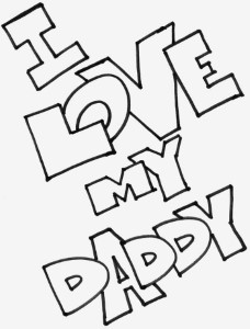 I Love Dad Coloring Pages - Free Printable Coloring Pages | Free