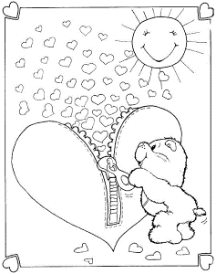 Coloring Pages Care Bear 25 | Free Printable Coloring Pages