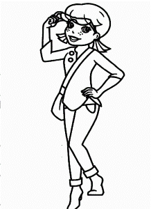 The Tomboy Colouring Pages 155696 Polly Pocket Coloring Pages