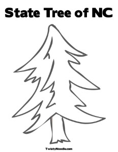 a state tree Colouring Pages