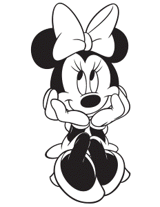 Minnie Mouse Coloring Pages 25 279159 High Definition Wallpapers