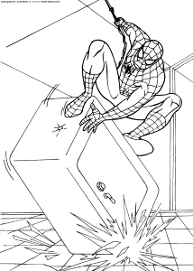 SpiderMan coloring pages 6 / SpiderMan / Kids printables coloring