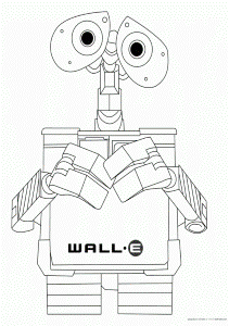 Wall E Coloring Pages 1 Wall E Kids Printables Coloring Pages
