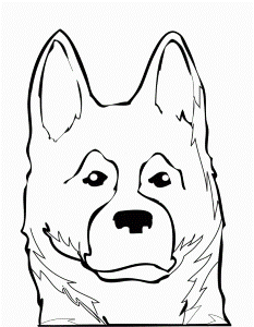 Dog Breed Coloring Pages German Shepherd Coloring Pages 276687 Dog