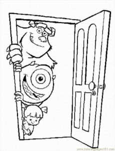Coloring Pages Ters Inc Coloring Pages 4 Lrg (Cartoons > Monsters