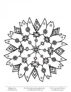 Snowflake Coloring Pages 83688 Label Advanced Snowflake Coloring