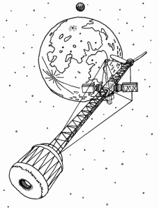 Space Coloring Pages - Coloringpages1001.