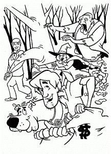 Coloring Page - Scooby doo coloring pages 25