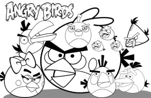 Angry Bird Coloring Pages Printable Coloring Pages Free Download