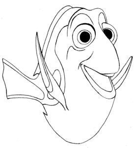 Coloring Pages of Finding Nemo – A Splendid Animated Adventure