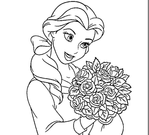 Search Results » Disney Princess Belle Coloring Pages
