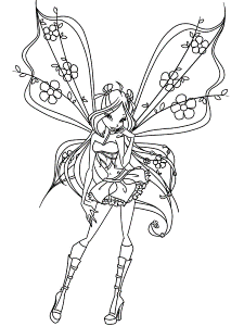 Printable Fairies 17 Fantasy Coloring Pages 