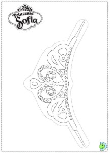 Sofia Crown Coloring Page | coloring pages