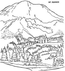 Mountaineer Coloring Pages