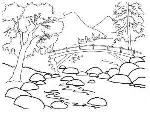 coloring pages for adults nature | Only Coloring Pages