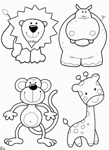 17 Free Pictures for: Coloring Pages Animals. Temoon.us