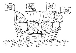 Pirate Coloring Pages - fablesfromthefriends.com