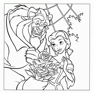 my picture: Princess Disney Coloring Page