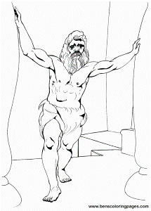Samson And Delilah Coloring Page - Coloring Pages for Kids and for ...