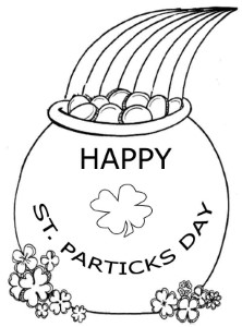 st patricks day coloring pages - Free Coloring Pages For KidsFree