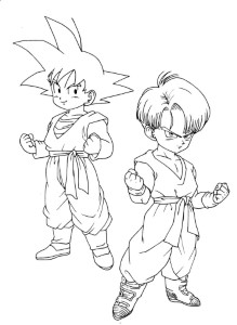 DBZ Coloring Pages 2 | Coloring Pages To Print