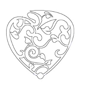 Fancy Heart Drawings Images & Pictures - Becuo