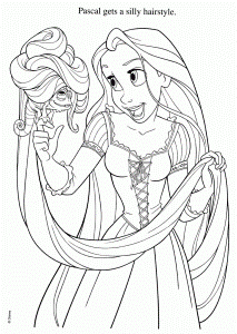 Rapunzel Coloring Pages Tangled A Bunch Of Sweet Coloring Pages