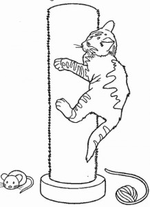 Preschool Coloring Pages Cat In The Hat | 99coloring.com