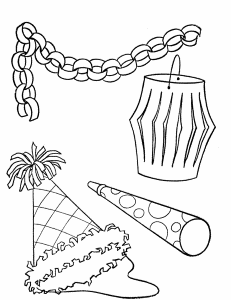 Birthday Coloring Pages | Free Printable Kids Birthday Party
