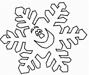 Snowflake Coloring Page | Coloring Pages