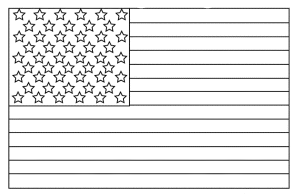 american flag coloring pages for toddlers - Printable Kids ...