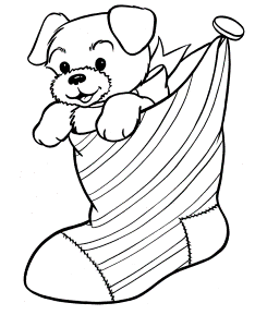 Christmas Animals Coloring Pages For Preschool - Coloring Pages ...