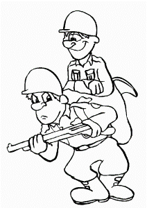 Iwo Jima Army History Coloring Pages | Bulk Color