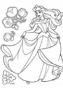 Disney Princess Coloring Page: Sleeping Beauty | Playsational