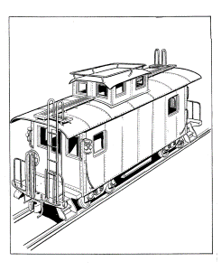 Toy Train Coloring Pages Are Fun And Teach The History Of