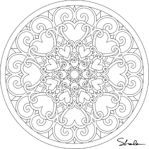 Simple Mandala Coloring Pages | Free coloring pages