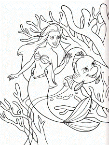 Ariel Pictures To Color Free Coloring Pages 156706 Yo Gabba Gabba