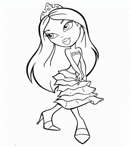 Bratz Coloring Pages To Print 234 | Free Printable Coloring Pages