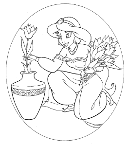Aladdin - Coloring Pages