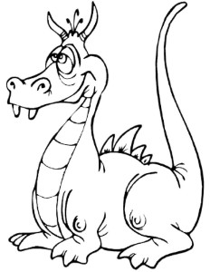 Coloring Pages Dragon 42 | Free Printable Coloring Pages