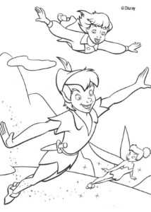 Peter Pan coloring pages : 33 free Disney printables for kids to