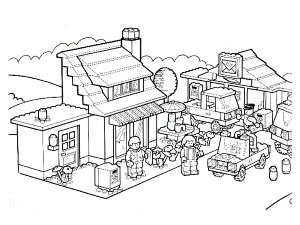 Lego Colouring Sheets | download free printable coloring pages