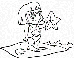 Under The Sea Coloring Pages Mr Printables Seashell Coloring