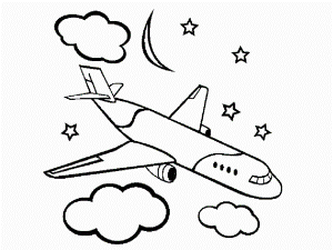 Free Printable Airplane Coloring Pages For Kids | Free coloring