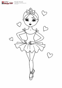ballerina | coloring pages
