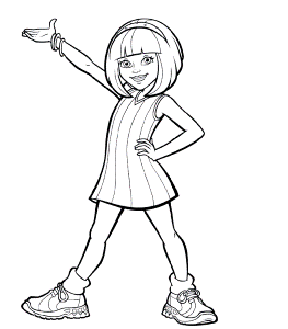 Lazy Town Coloring Pages 145 | Free Printable Coloring Pages