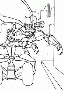 BATMAN coloring pages - Batman