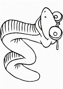 Snake Animal Coloring Pages Print Colouring Pages ClipArt Best