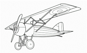 Airplane Coloring Pages Download Printable - Kids Colouring Pages