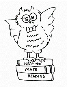 Owl Coloring Book | Animal Coloring pages | Printable Coloring Pages